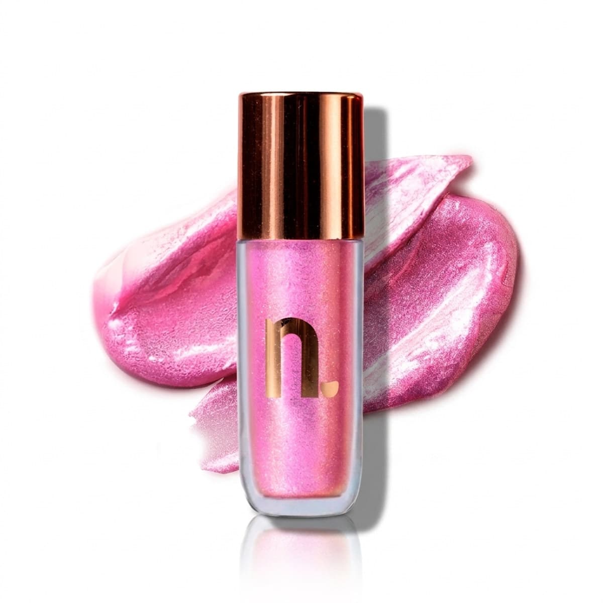 Nina Gloss Labial Instant Glow Cor Ametista brilho confortável acabamento sofisticado para lábios