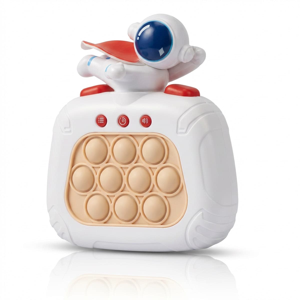 Pop It Astronalta Brinquedo Sensorial Antiestresse Colorido Fidget Toy para Crianças e Adultos