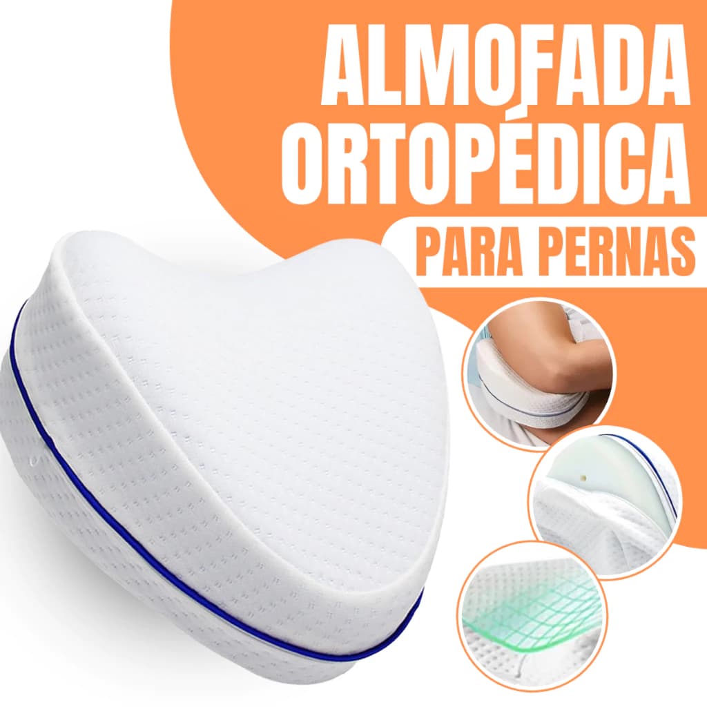 Travesseiro Ortopédico Almofada De Postura para Pescoço Pernas Joelho Pés ergonômico de sono saudável