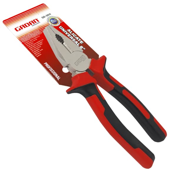 Alicate universal 8 polido PROFFISSIONAL GADAN GD-3014