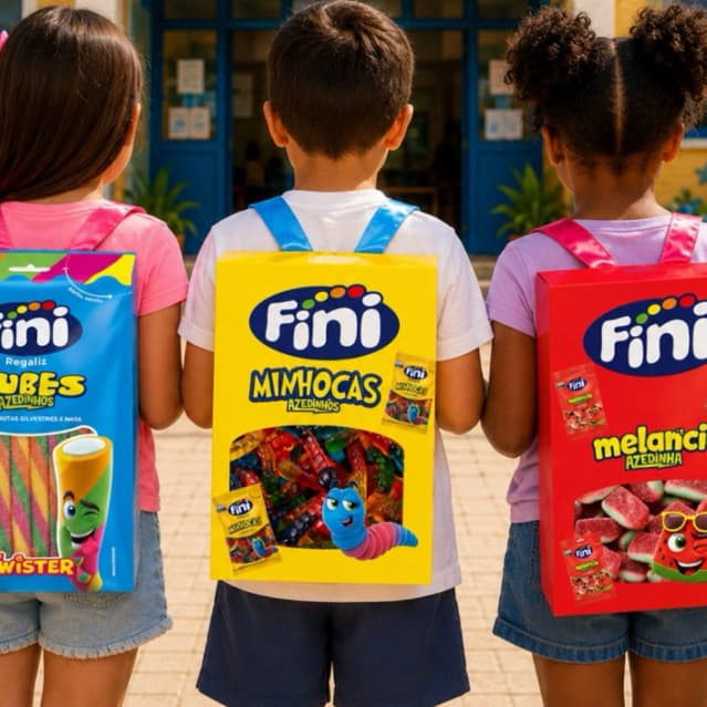 Mochila Maluca Fini Infantil 40x24cm l Já Pronta
