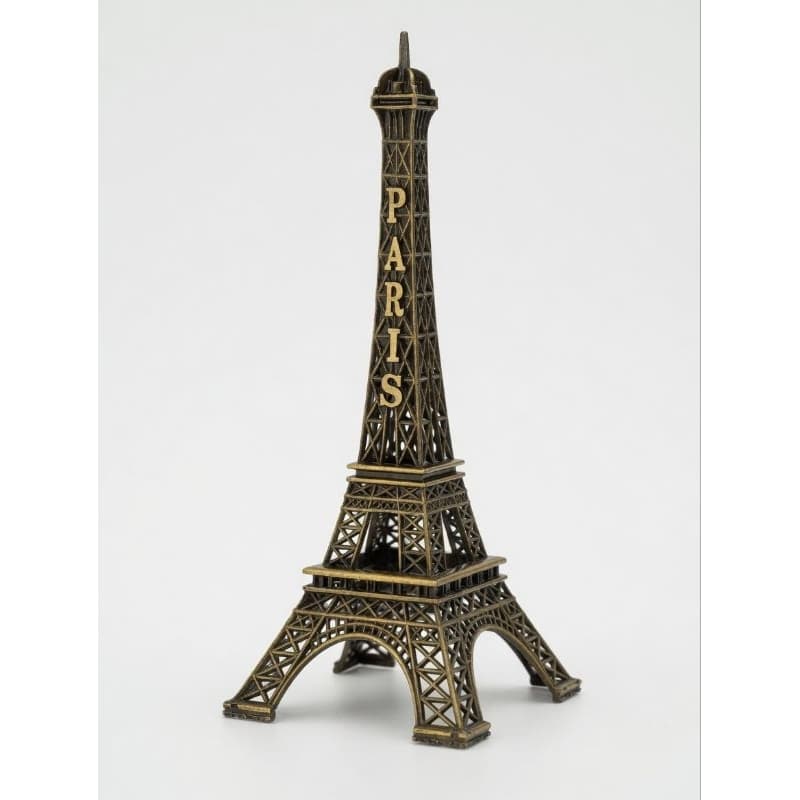 Miniatura Torre Eiffel Paris Metal Decoração Lembrança Presente Mesa Escritório