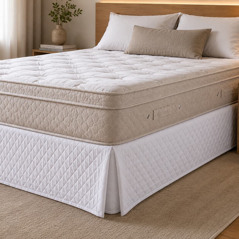 Saia Box Matelada Queen 40cm De Altura