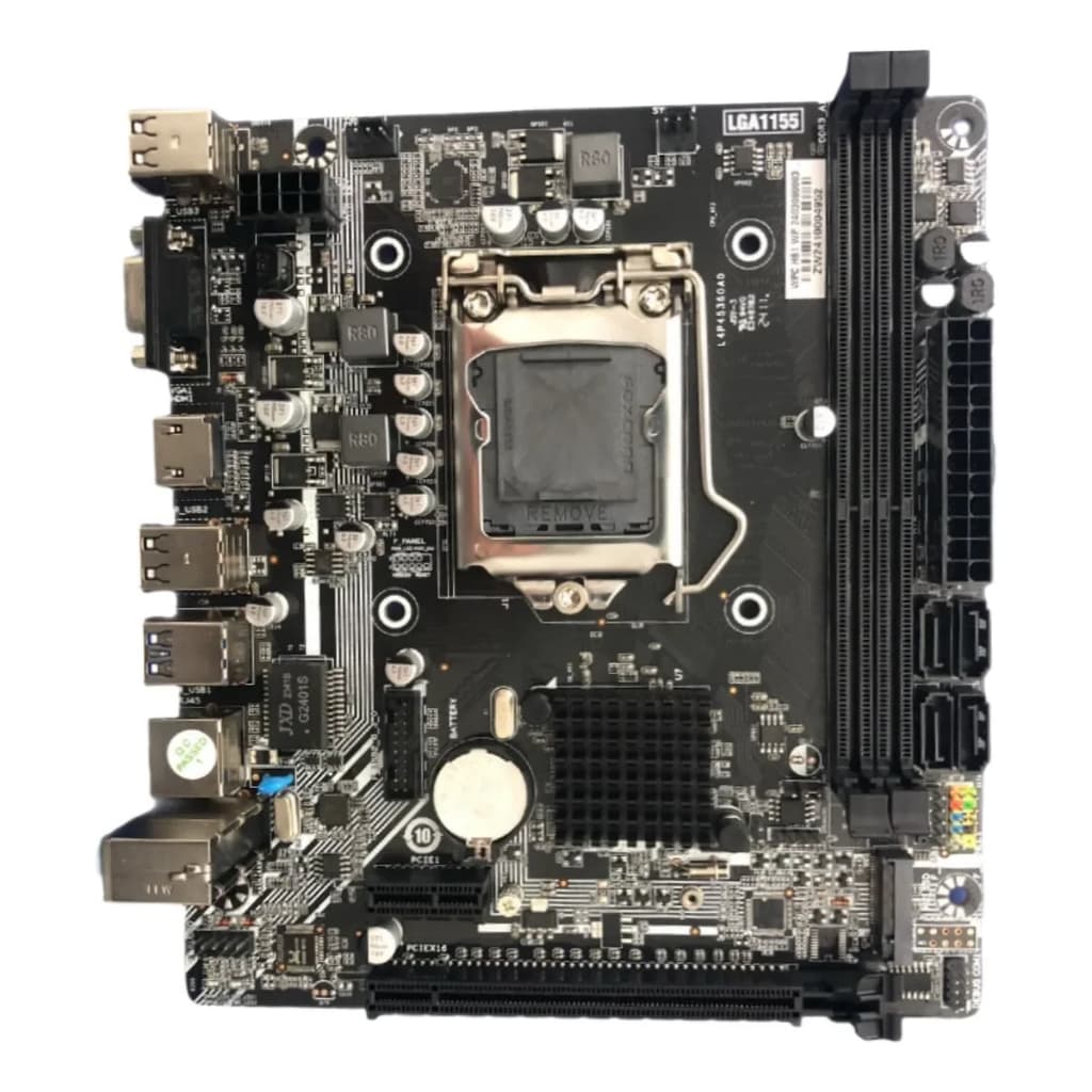 Placa Mãe 3Green M162AR1.0 LGA1155 H61 DDR3 NVMe via Adaptador PCIe USB 3.0 - Upgrade para Desktop