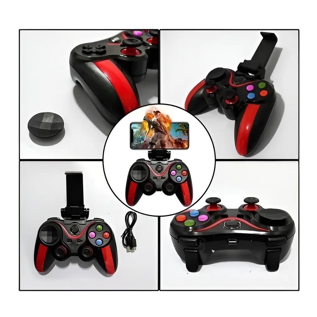 Controle Sem Fio Altomex AL-G7 Bluetooth Preto Android Windows iOS