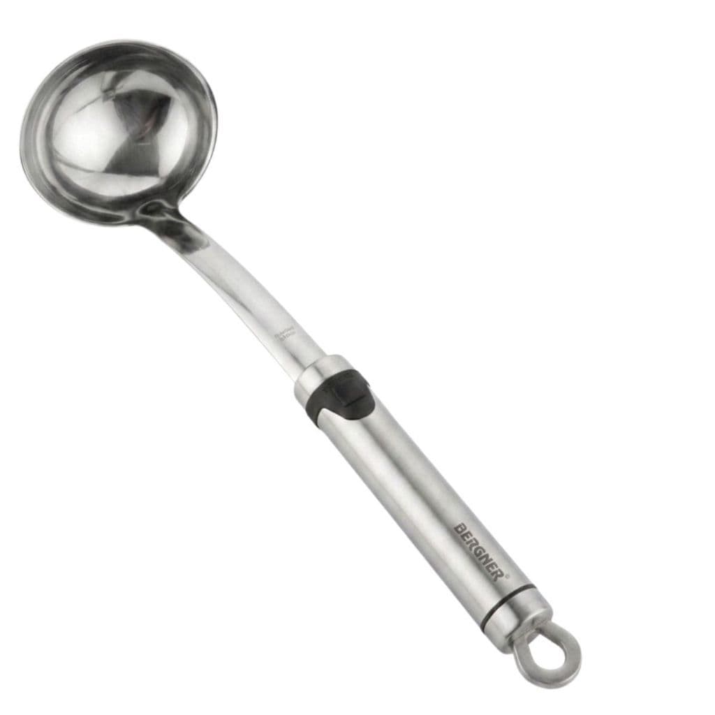 Concha para Molho Bergner Gizmo 29,5cm Aço Inox Servir Molhos e Caldas