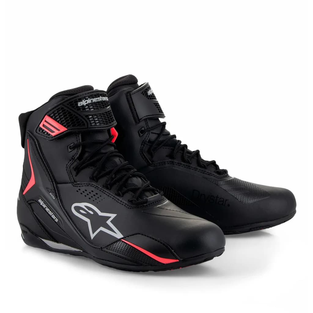 TÊNIS ALPINESTARS STELLA FASTER 4 DRYSTAR Preto Cinza e Coral