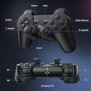 Controle Video Game Ps3 Playstation 3 Dual Shock Sem Fio Wirelles sem caixa