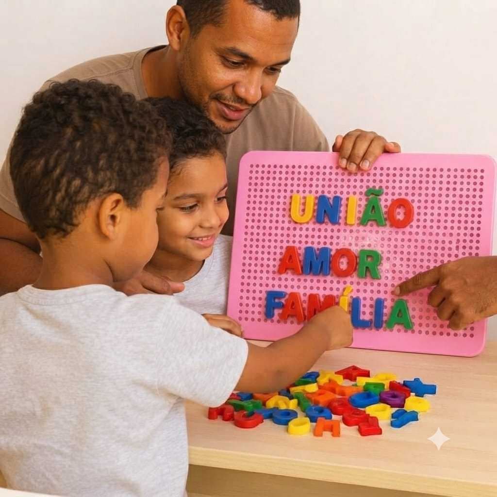 Brinquedo Infantil com quadro de encaixe Pedagógico Brinquedo Criativo Brinquedo Educativo Diversão e Aprendizado