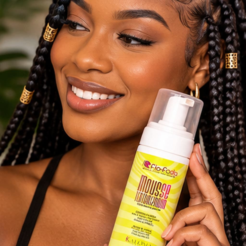 Mousse Texturizador Acabementos Capilar Tranças 150ml - Fio De Fada