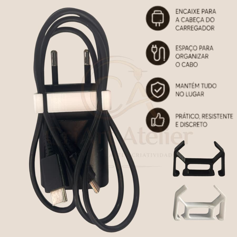 Organizador De Carregador De Celular Suporte Para Cabo Tomada Porta Carregador Para Quarto Escritório