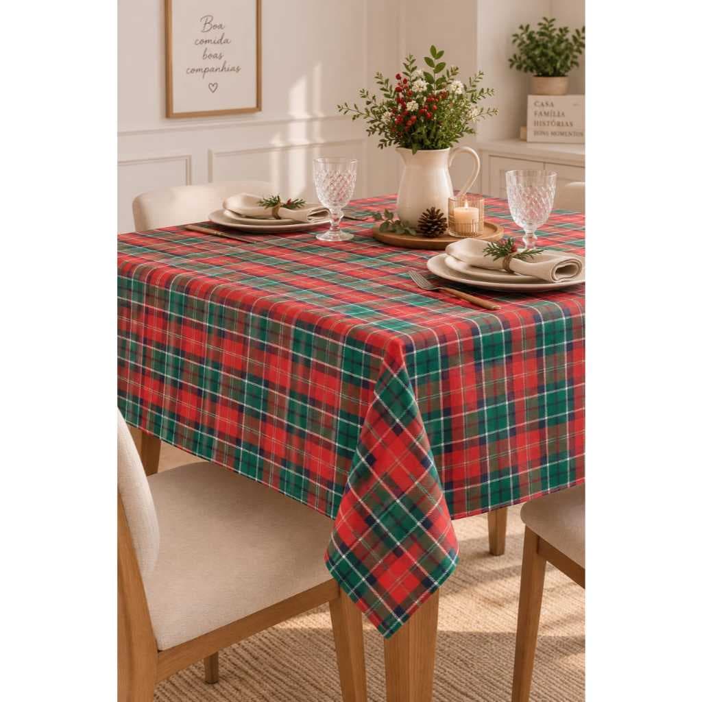 Toalha De Mesa Jacquard 4 6 8 Lugares Elegante Premiun