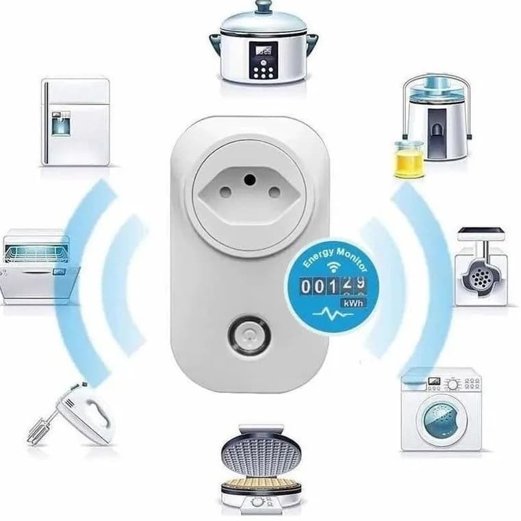 Tomada Inteligente Smart Wifi compatível Google Home Alexa Automação Residencial XTRAD