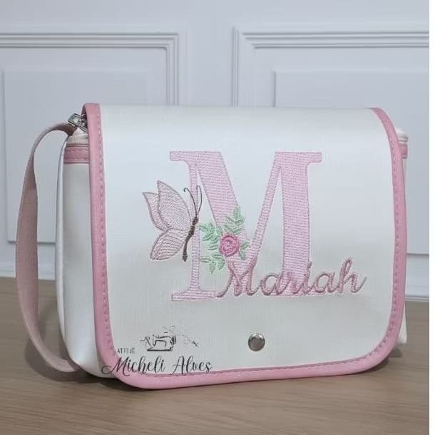 Necessaire do bebê em Sintético Personalizada/Porta Fraldas