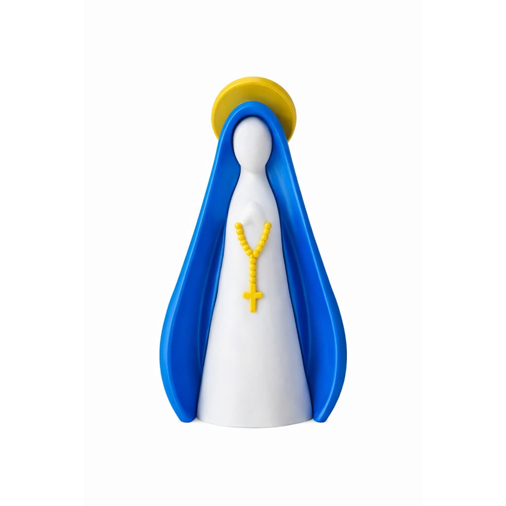 Imagem Nossa Senhora Aparecida Minimalista – Decoração Religiosa, Presente de Fé, Proteção e Devoção para Casa