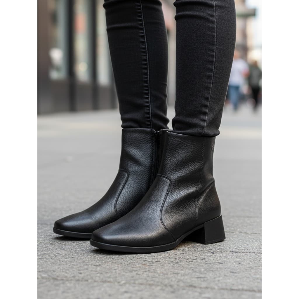 Bota Feminina Casual Urbano Country Design Premium Atemporal Versátil Ankle boot