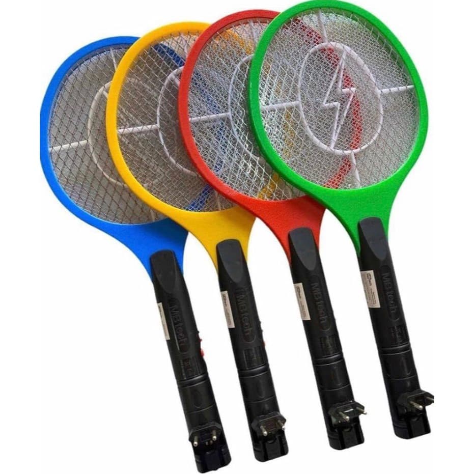 Raquete Mata Mosquito Elétrica Recarregável Bivolt