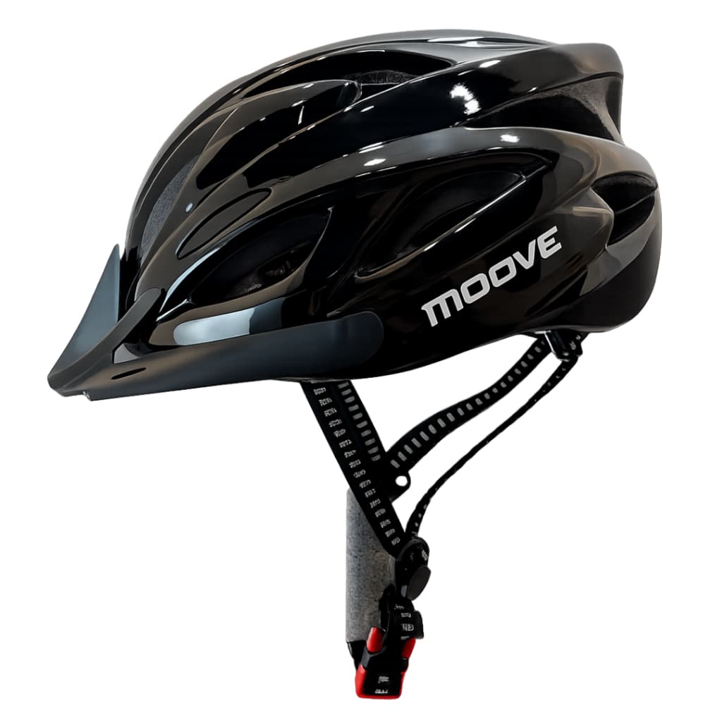 Capacete Ciclismo Moove Mtb Speed Preto - Fecho Ajustável M e G