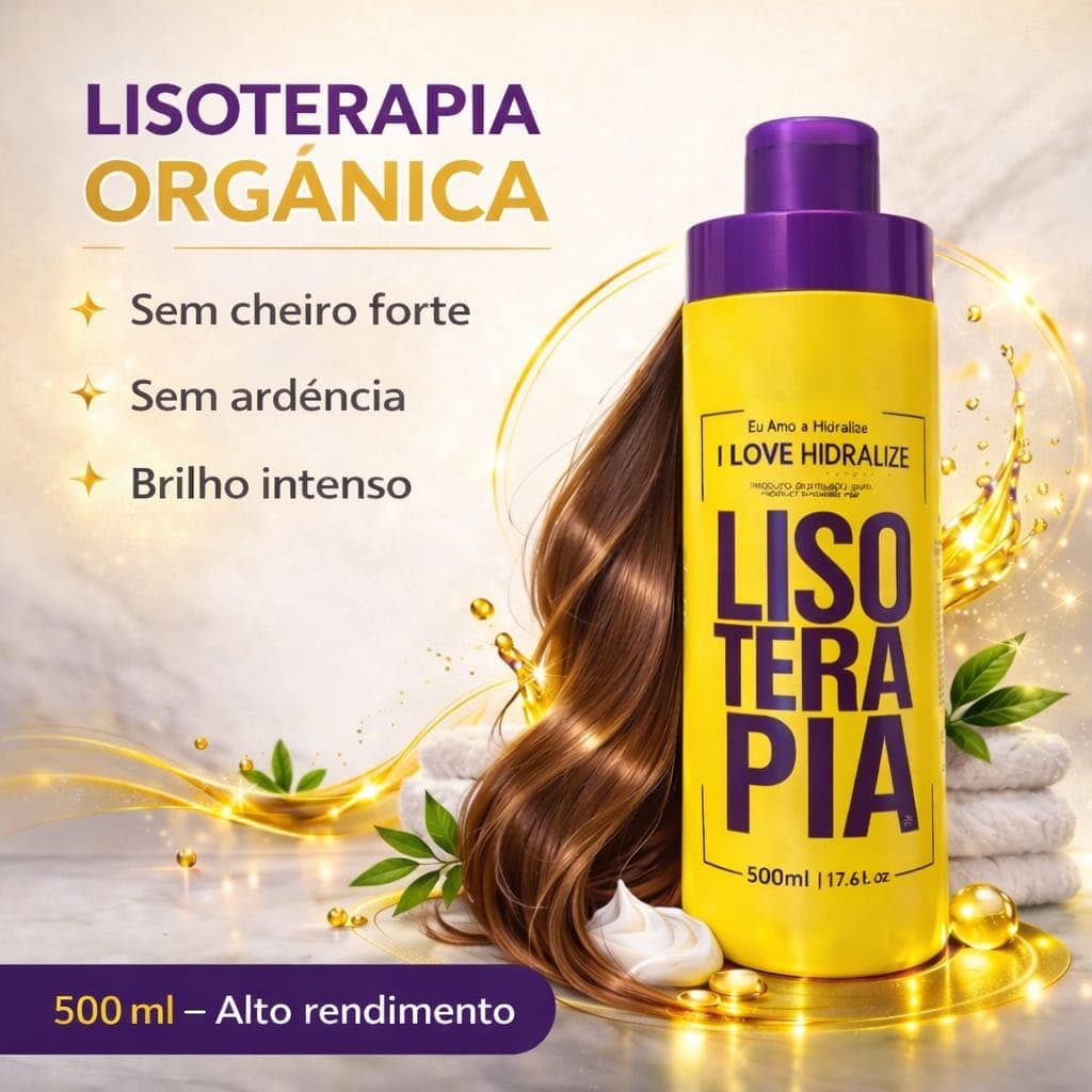 Progressiva Lisoterapia  Orgânica  e Sem Formol 500 ML