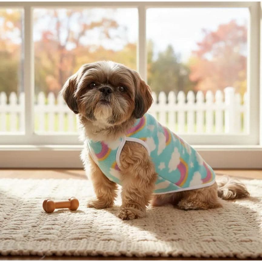 Roupinha Pet Soft para cães/Roupa de inverno/Cães e Gatos/do n0 ao n18