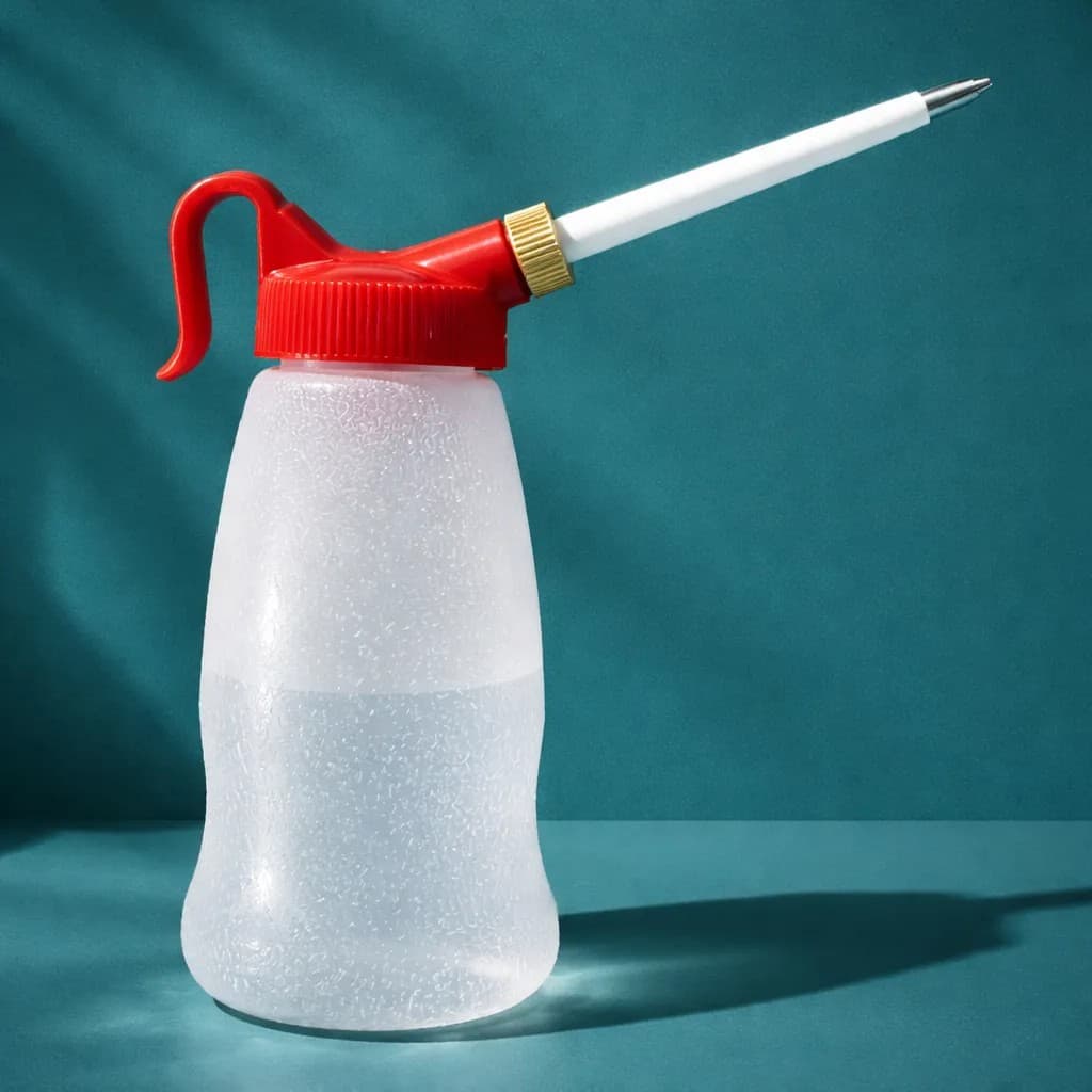 Recipiente Dispensador De Óleo 180ml Para Maquina De Bordar Industrial