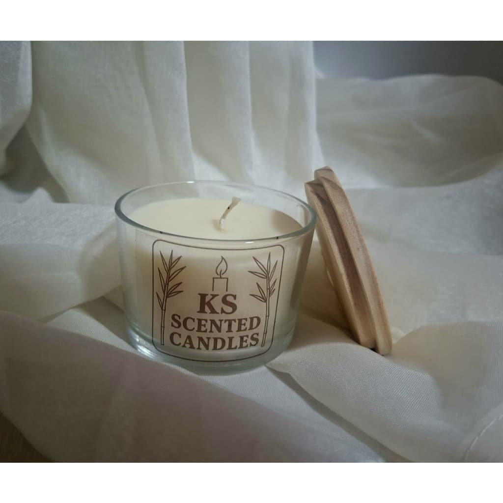 Vela Aromática Perfumada Presente Decorativa Fragrâncias Transparente Liso Lavanda