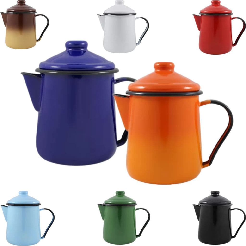 Leiteira Tradicional Esmaltada Indução, Gás, Lenha Ewel 1.1L