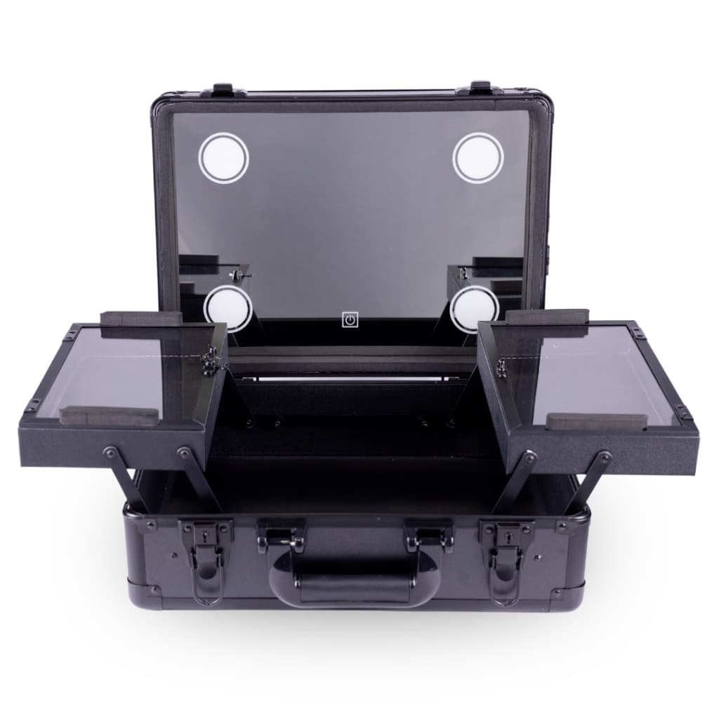 Maleta De Maquiagem Com Led Profissional Camarim L100 Vazia