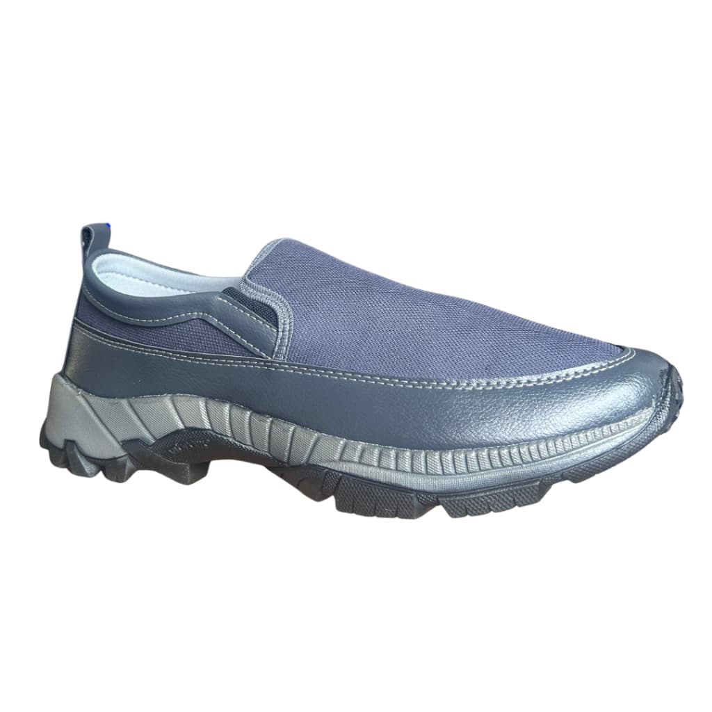 Tênis Casual Masculino Couro Sapatênis Masculino Cadarço Elástico