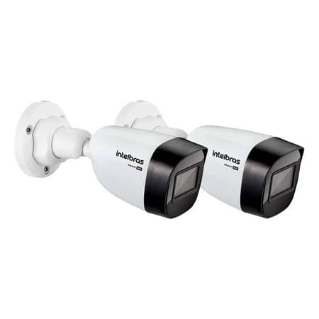 Kit 2 Câmeras Intelbras VHD 1130 B HD 720p Bullet com Lente 2.8mm Visão Noturna 30m Resistente à Chuva IP67
