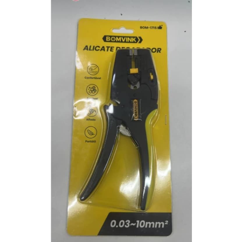 Alicate Desencapador Decapador Automático Fios 0.08 a 10mm Profissional Eletricista