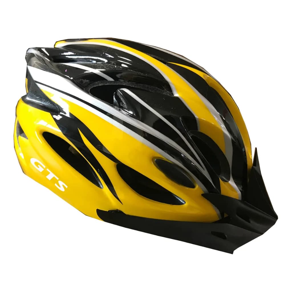 Capacete Ciclismo  com LED Traseiro MTB  Ajustável Viseira Removível Leve