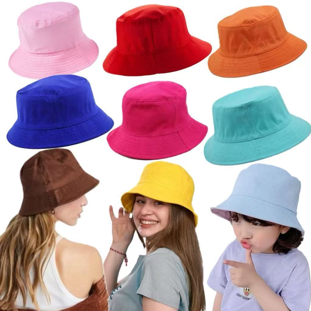 Chapéu Bucket Pescador Cata Ovo Viseira Várias Cores