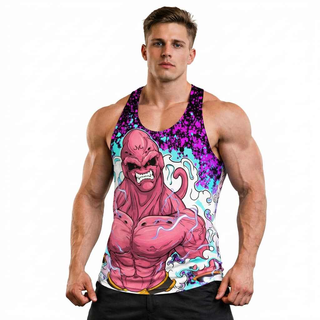 Regata Academia cavada treino dragon ball majim boo