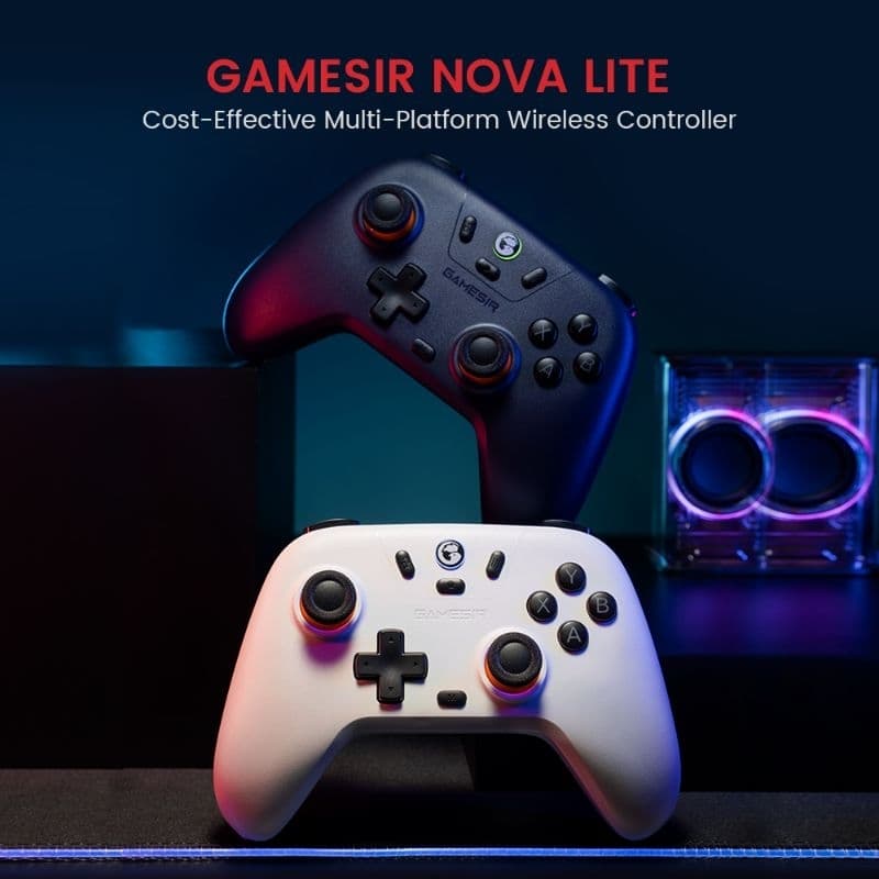 Controle GameSir Nova Lite Bluetooth Wireless PC Nintendo Switch Android iOS Hall Effect - Pronta Entrega