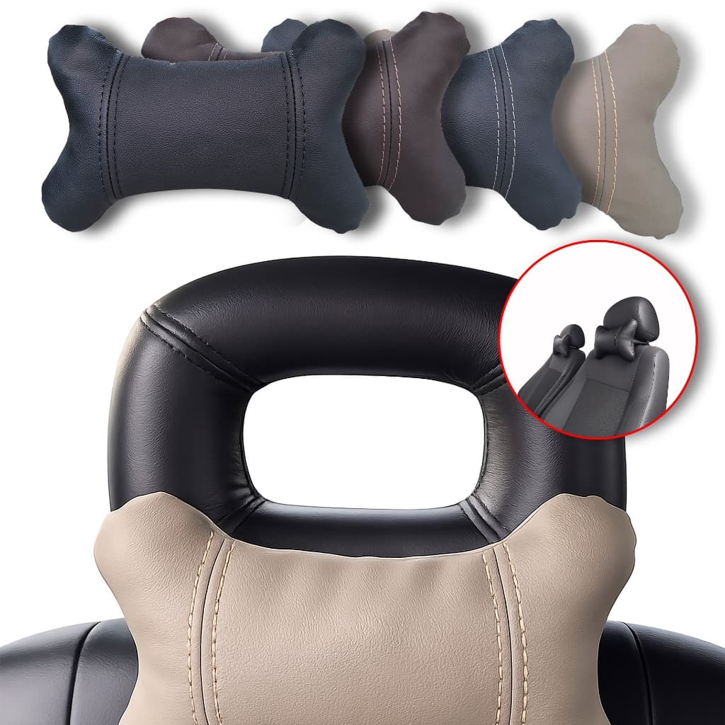 Almofada de Encosto Para Carro e Cadeira Gamer Reduz Cansaço