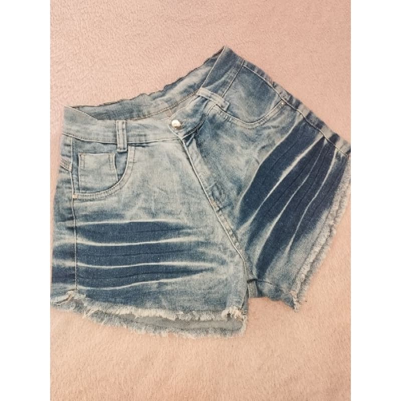 Bermuda jeans feminina, short jeans, Veste 42/44.
