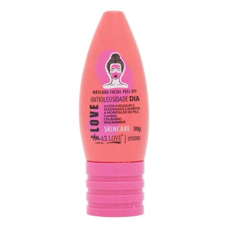 Máscara Facial Peel Off Antioleosidade Dia Max Love 50g