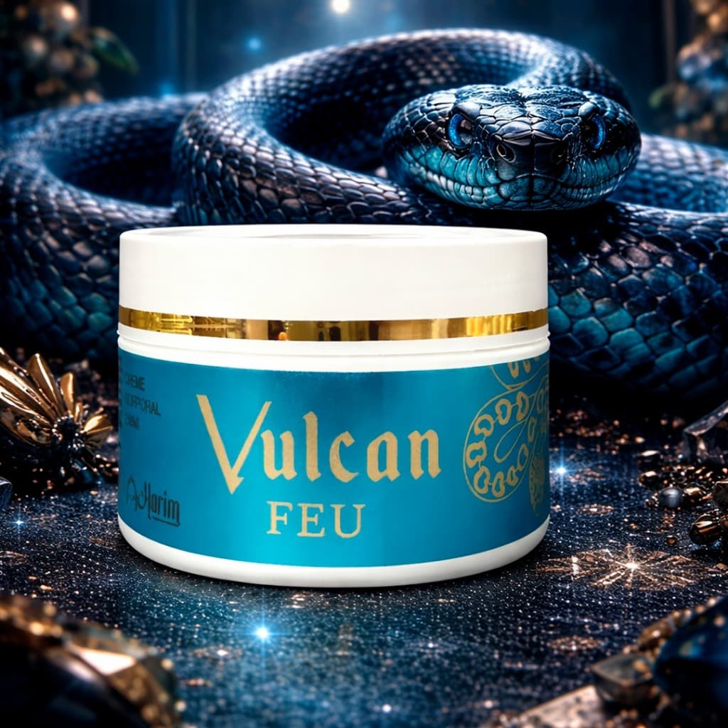 Creme Hidratante Corporal Perfumado Vulcan Feu Árabe 250ml Harim – Hidratação + Perfume Intenso