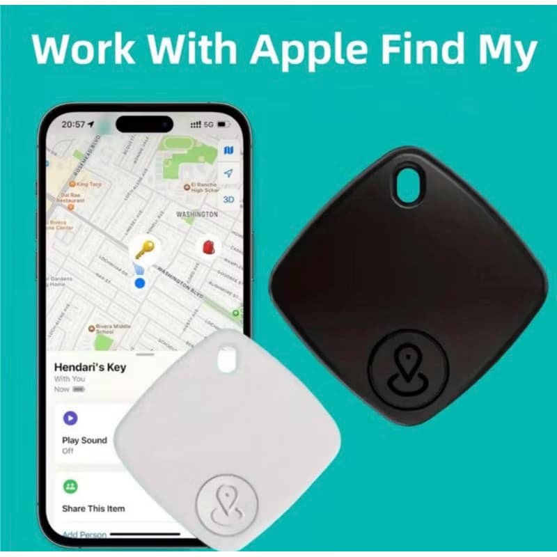 Localizador Bluetooth Smart Tag Compatível Apple Find My | Rastreador GPS