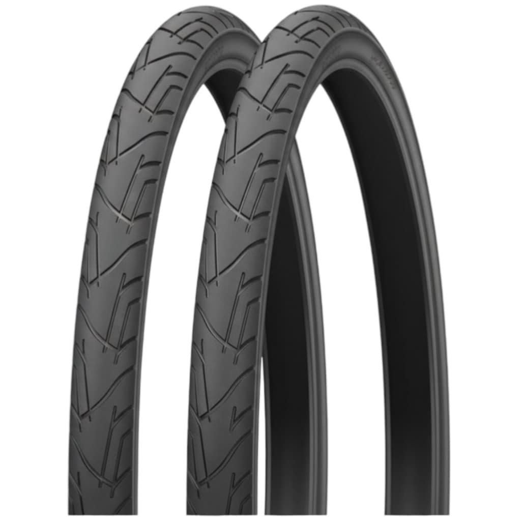 Par Pneus Aro 26 1.95 K1300 Slick Preto Ideal para Asfalto Bike Urbana