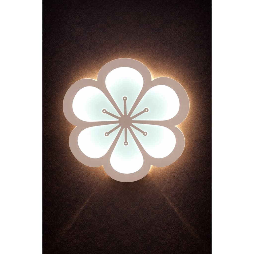 Arandela Flor 24w Branco quente moderna para decoração COD 532