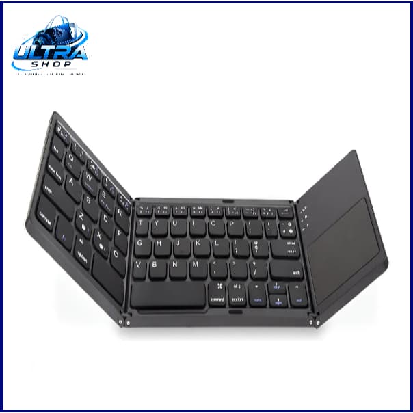 Mini Touchpad de Teclado Bluetooth Sem fio Dobrável Lay B033