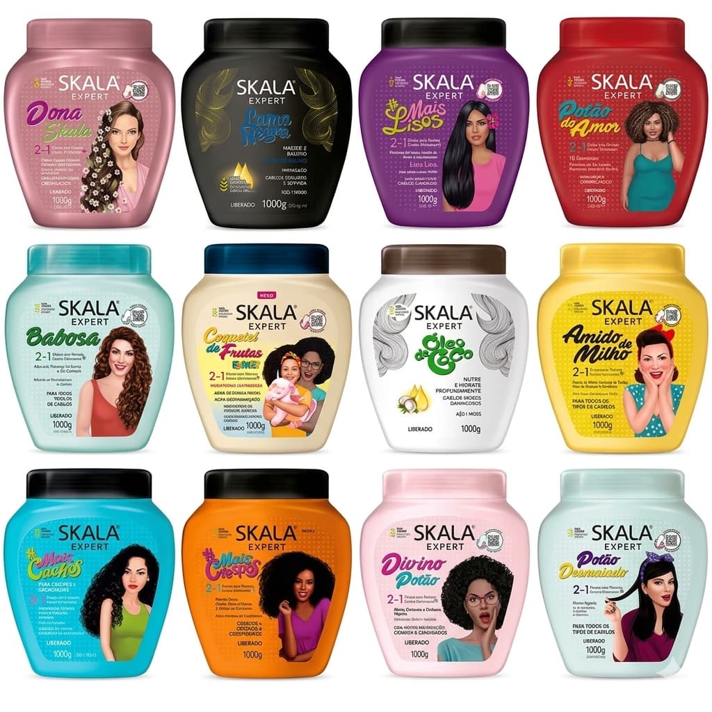 Creme Para Cabelo Skala 1kg