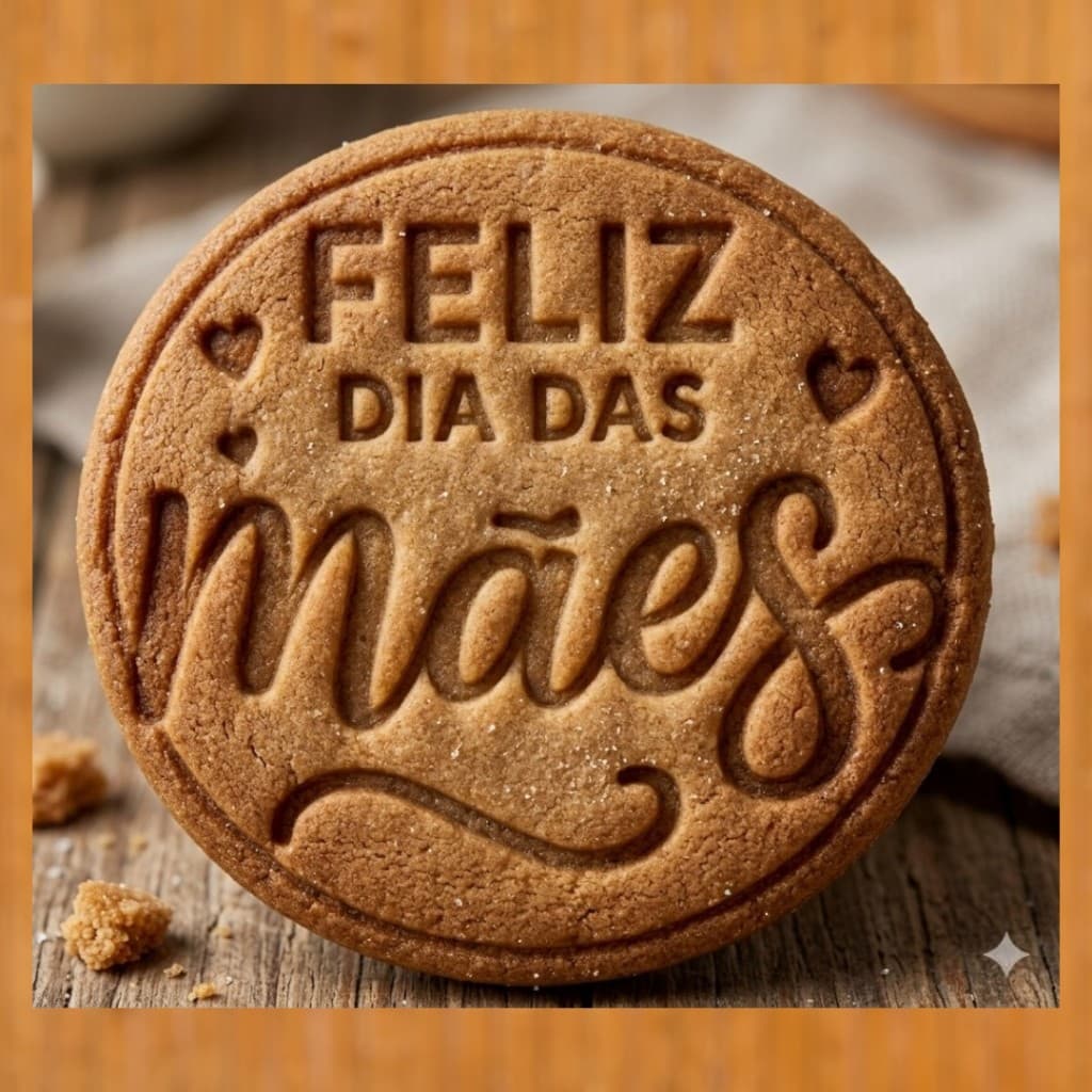 Cortador e marcador / molde tema Dia das Mães para biscoito, biscuit ,pasta americana e massinha