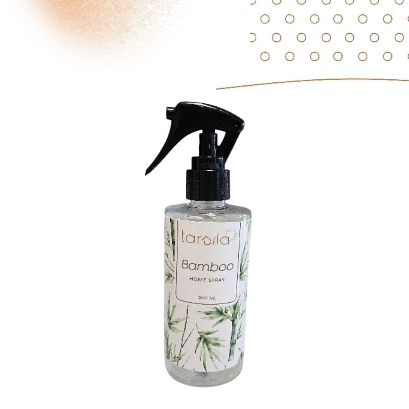 Home Spray Aromatizante 200ml – Bamboo | Aromatizador de Ambiente com Válvula Gatilho