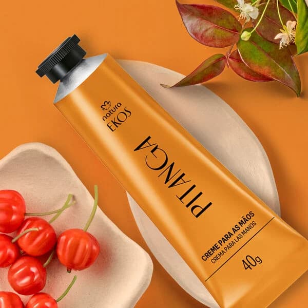 Polpa Creme Hidratante Para As Mãos Ekos Pitanga Natura 40g