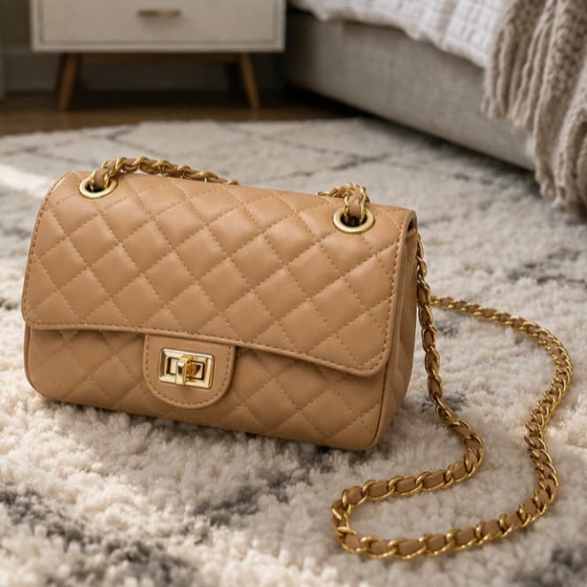 Bolsa Feminina Transversal Alça Corrente Matelassê Tiracolo De Ombro Festa Balada Elegante Moderna Barata Envio Rápido