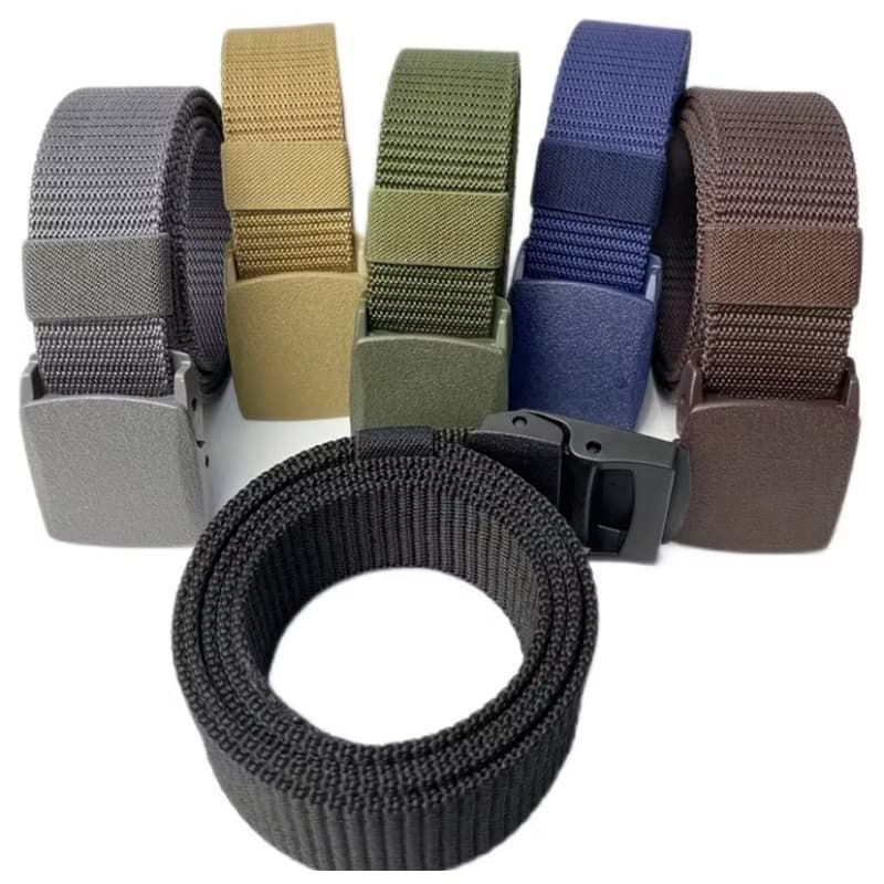 CINTO MASCULINO DE NYLON COM FIVELA EM PVC – RESISTÊNCIA E ESTILO PARA QUALQUER OCASIÃO