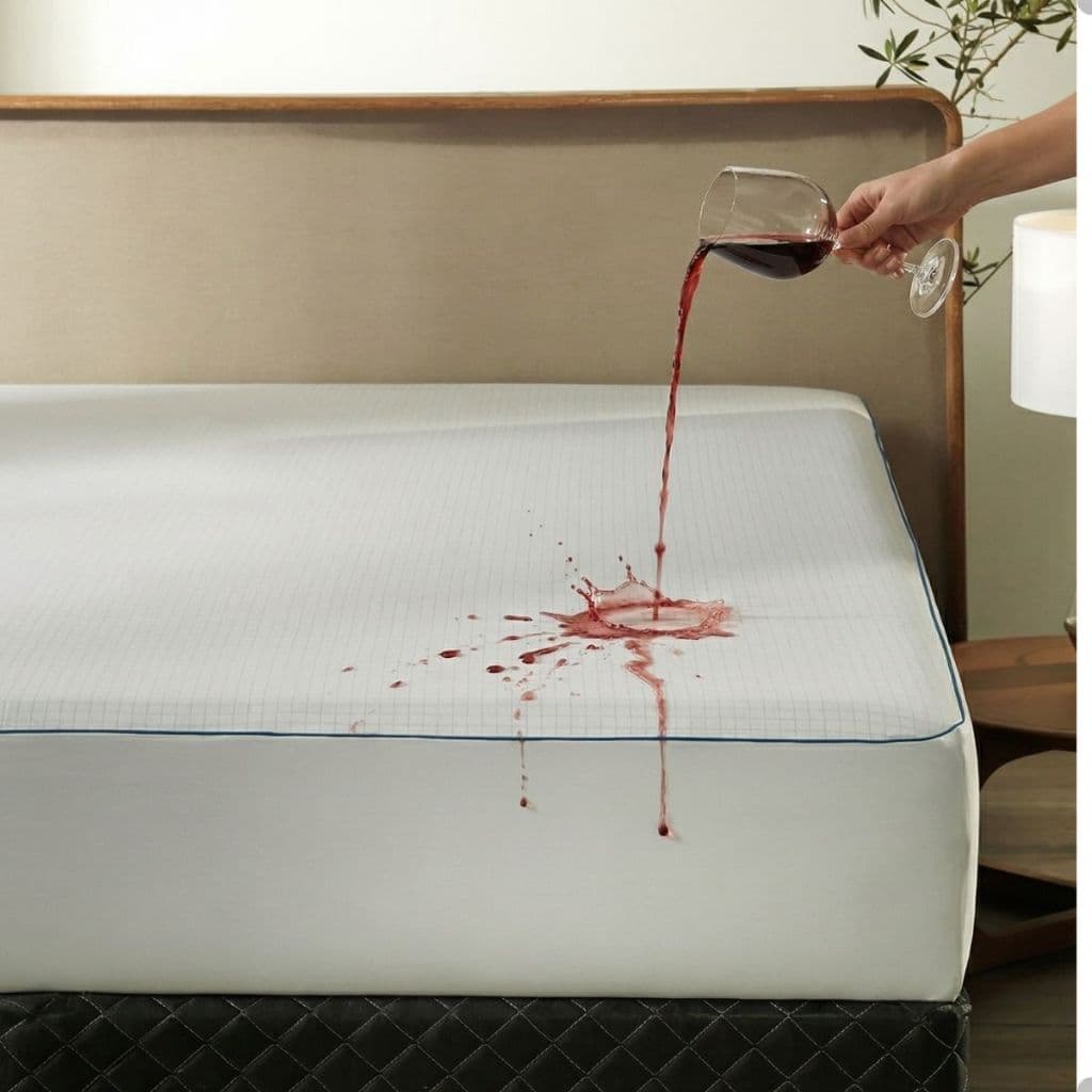 Protetor Capa Colchão Queen Altenburg Antistress Impermeável Acetinado Com Elástico Fios De Carbono Cama Box